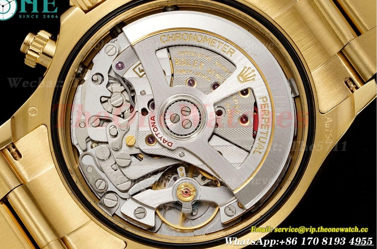 YG SH4131(Gain Daytona Blk Gold QF Weight) YG 126508 40mm 0207